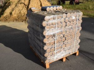 960 kg Hartholzbrikett