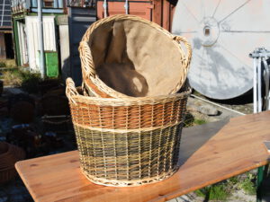 Körbe mit Inlay (Holzkörbe)
