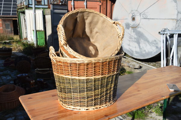 Körbe mit Inlay (Holzkörbe)